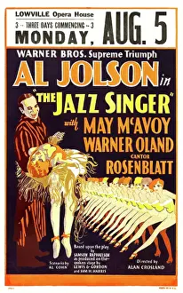 Jazz Prints: Al Jolson in The Jazz Singer