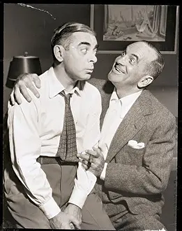 Blackface Prints: Al Jolson Singing To Eddie Cantor