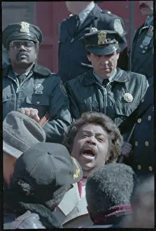 Poughkeepsie Prints: Al Sharpton Joining Protest Demonstration