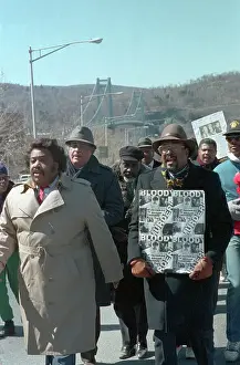 Poughkeepsie Prints: Al Sharpton Joining Protest Demonstration