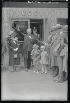 Al Smith During the Empire State Building Dedication Ceremonies