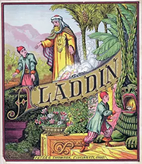 Folk Prints: Aladdin