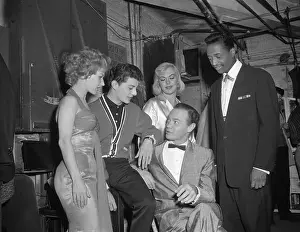 Alan Freed with Singers
