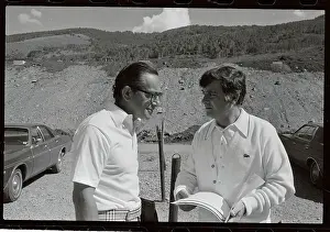 Vail Prints: Alan Greenspan and Frank Zarb