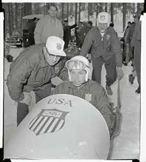 Alan Washbond Giving Bobsledding Advice to Son