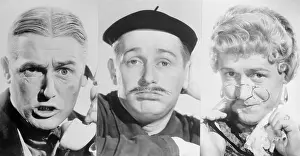 Alan Young Playing Three Roles