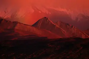 Alaska Us State Prints: Alaska Range, Denali National Park, Alaska, USA