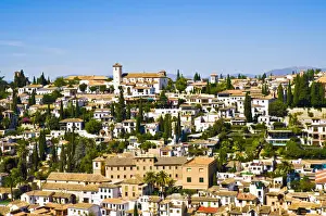Albaicin Prints: Albaicin, Granada, Andalucia, Spain