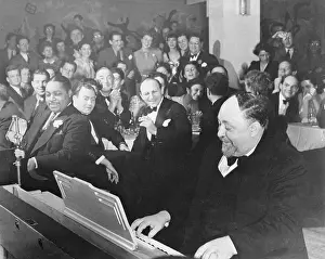 Albert Ammons Playing the Piano