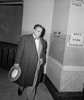 Albert Anastasia Heading Towards a Grand Jury Room