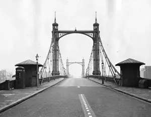 Kensington And Chelsea Prints: Albert Bridge