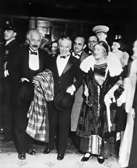 Albert Einstein and Charlie Chaplin