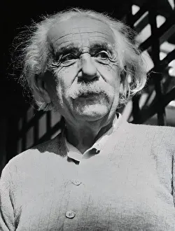 Albert Einstein Days Before His 75th Birthday