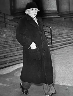Albert Einstein After Serving as a Witness