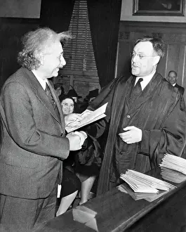Trenton Prints: Albert Einstein Becomes U.S. Citizen