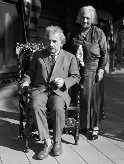 Albert and Elsa Einstein