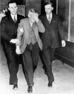 White Plains Prints: Albert H. Fish Entering Court Trial