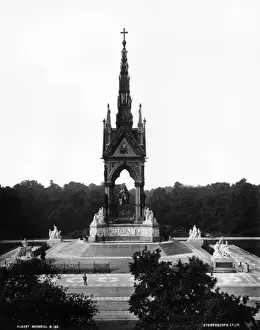England Royalty Black Prints: Albert Memorial
