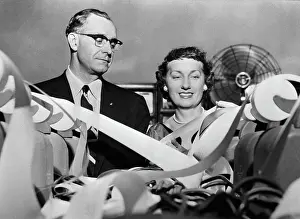 Birmingham Prints: Albert and Mrs. Boutwell Watch Votes Come in