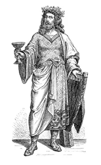 Images Dated 19th July 2017: Alboin (before 526-572 / 573), Lombard king