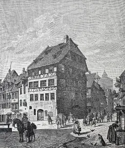Cadaver Prints: The Albrecht Duerer House in Nuremberg's Old Town was built around 1420