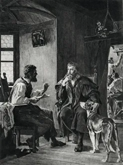 Visit Collection: Albrecht Durer Visiting Hans Sachs