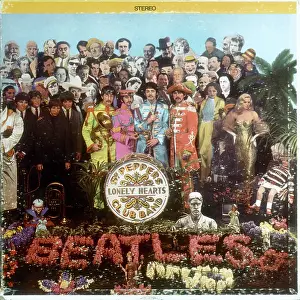 Album Cover For Sergeant Pepper's Lonely Hearts Club Band