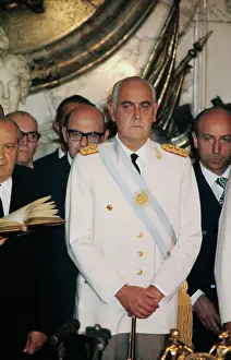 Alejandro Lanusse with Colleagues
