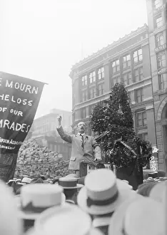 Speaking Prints: Alexander Berkman Speaking at IWW Rally