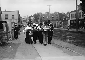 Alexander Berkman Walks with Followers