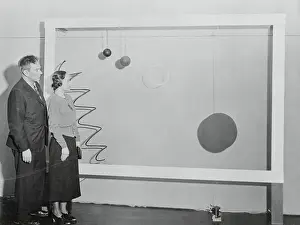 Alexander Calder Showing Mobile Art Forms