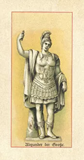 Alexander the Great (356 bc-323 bc) Collection: Alexander the Great 356 - 323 illustration