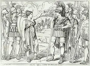 Alexander Iii Prints: Alexander the Great With Themocla
