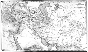 Historical Geopolitical Location Collection: Alexander the Greats Empire