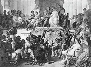 Alexander Iii Prints: Alexander the Great's Marriage Feast