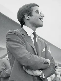 Alexander Onassis with Arms Folded