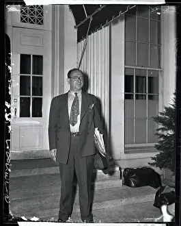 Alexander Sachs Standing Outdoors