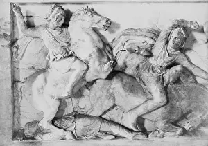 Alexander Sarcophagus During Battle