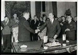 Alexei Kosygin &Oldrich Cernik Handshake