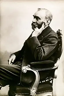 Hands On Face Prints: Alfred Bernhard Nobel