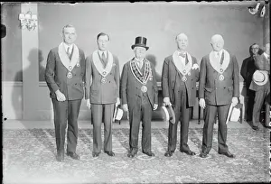 John F Prints: Alfred E. Smith and Colleagues