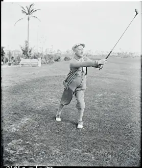 Alfred E. Smith Golfing