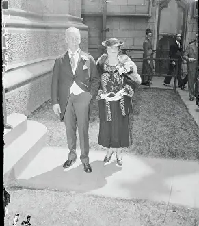 Alfred E. Smith with Wife