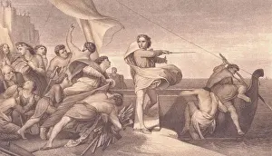 Alfred the Great Pointing Sword