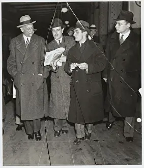 Alfred P Prints: Alfred P. Sloan Jr. with John C. Lewis