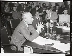 Alfred P Prints: Alfred P. Sloan Testifying