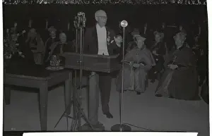 Alfred Smith Addressing Crowd in Cleveland