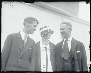 Alfred Smith Greeting His Daughter