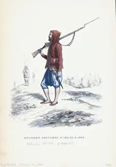 Algerian Military Uniform, Regular Infantry