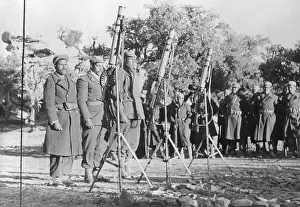 Algerian Prints: Algerian Soldiers with Surplus Machine Guns